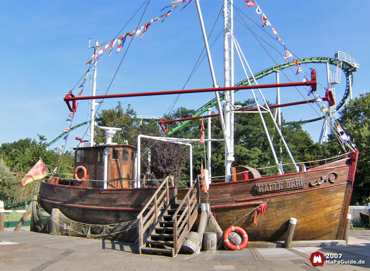 Abenteuerschiff Käpt'n Orki - Holzfischkutter