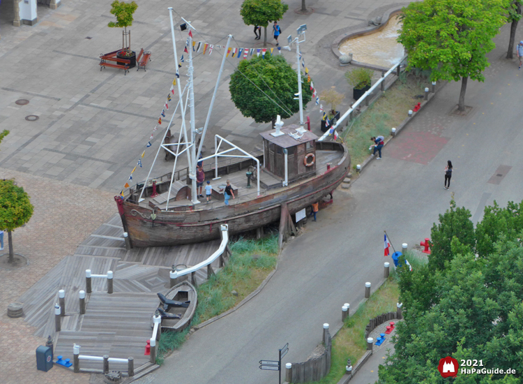 Abenteuerschiff Käpt'n Orki - Blick von oben