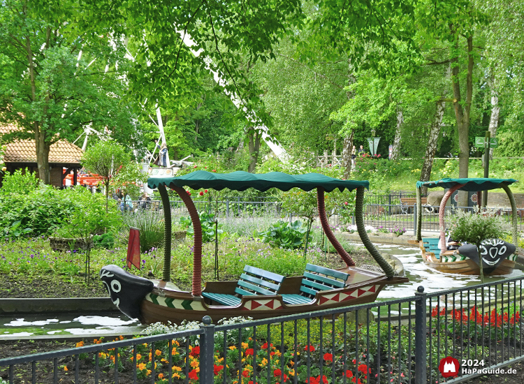 Alter Jahrmarkt - Boote Blumenmeerbootsfahrt