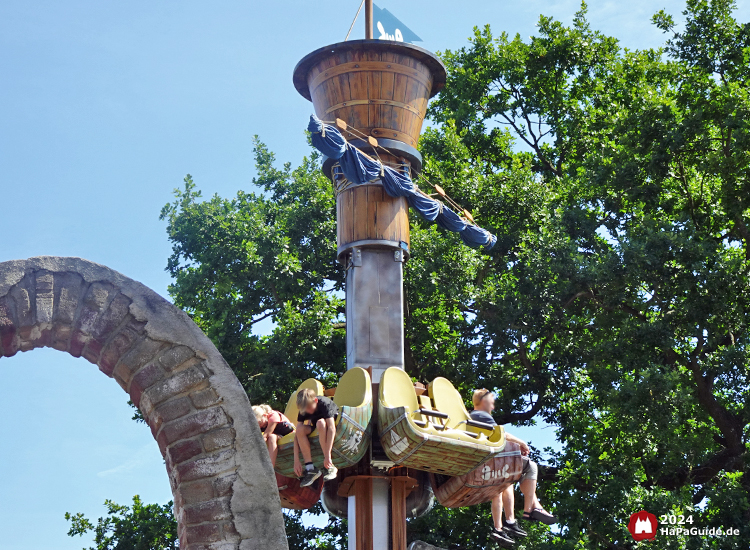 Awildas Ausguck - Ausguck hinter Felsbogen