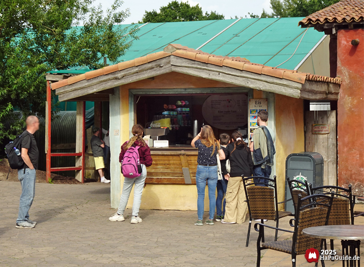 Blockhütte Kungstorget - Verkauf am offenen Fenster