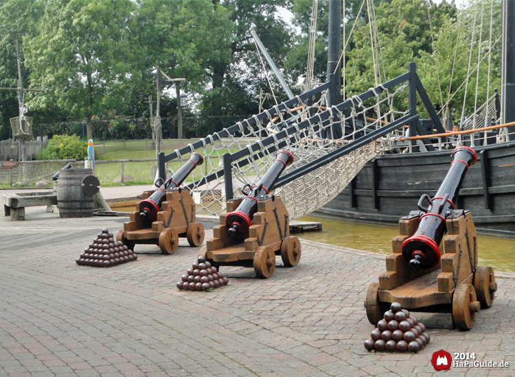 Caravelle Niña - Drei Kanonen