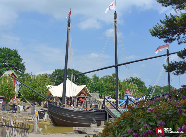 Caravelle Niña - Die drei Schiffsmasten