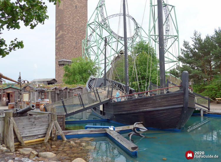 Caravelle Niña - Schiff im Wasserbecken