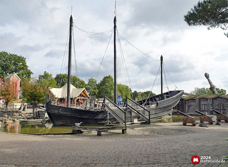 Caravelle Niña - Geschlossenes Schiff im Wikingerland