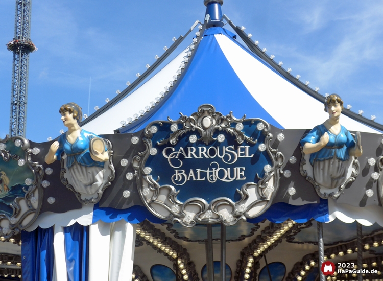 Carrousel Baltique - Schriftzug