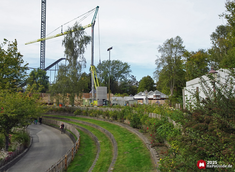 Cornwall Coaster - Die Baustelle im Hansa-Garten September 2025