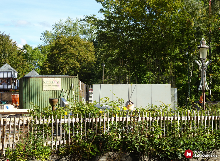 Cornwall Coaster - Seitenansicht Bau Erdgeschoss Bahnhof