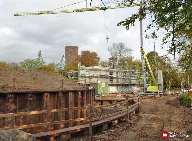 Cornwall Coaster - Graben und Station