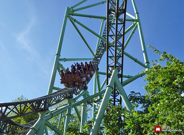 Der Schwur des Kärnan - Einfahrt in das Herzelement bei strahlendem Sonnenschein