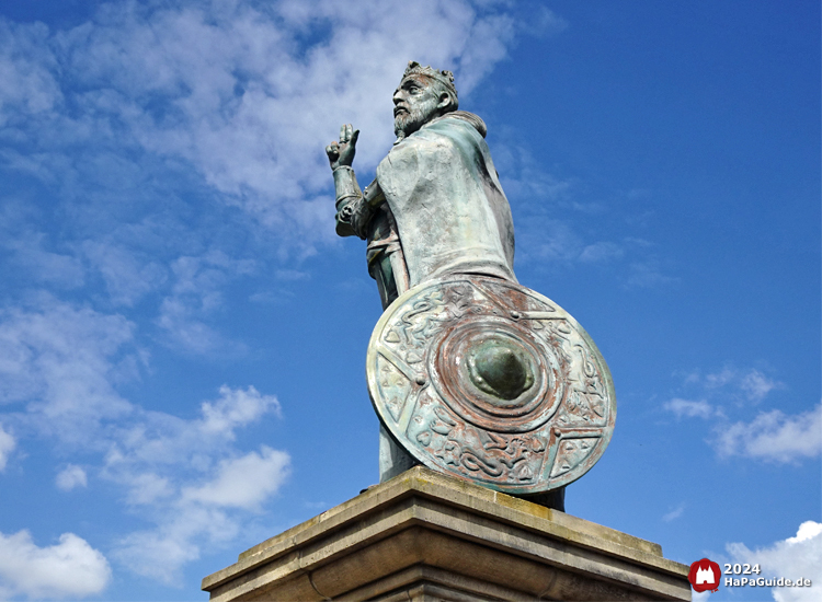 Die Reiche des Nordens - Statue König Erik Menved VI.