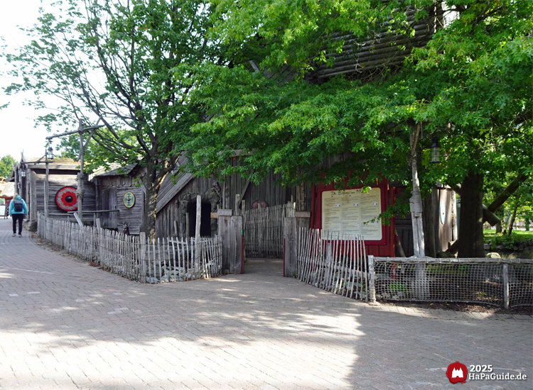 Die Schlange von Midgard - Eingang zum Wartebereich