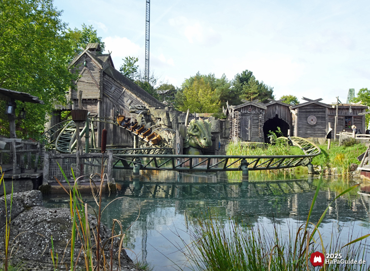 Die Schlange von Midgard - Gesamtansicht Außenstrecke