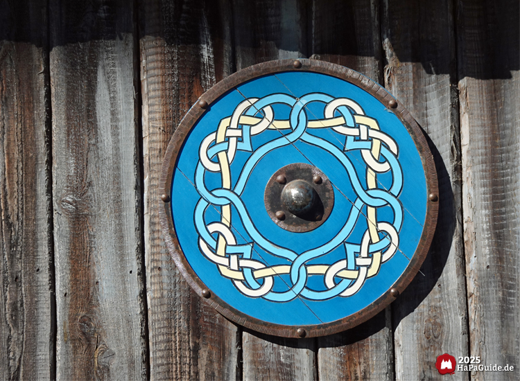 Die Schlange von Midgard - Wikinger Schild