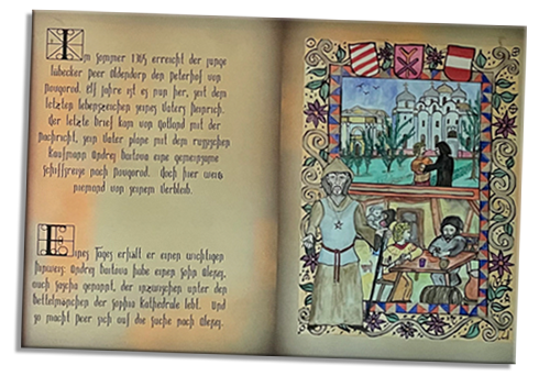 Buch Geschichte Flucht von Novgorod