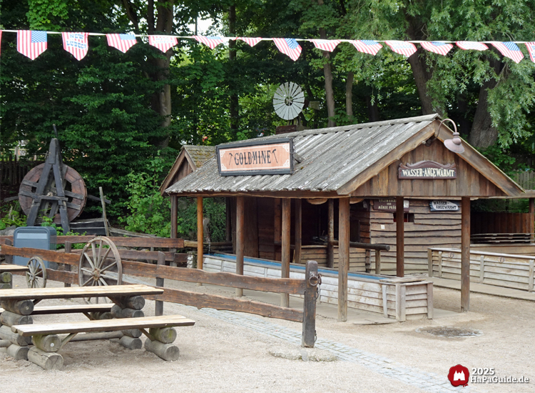 Goldmine - Überdachte Schürfrinne