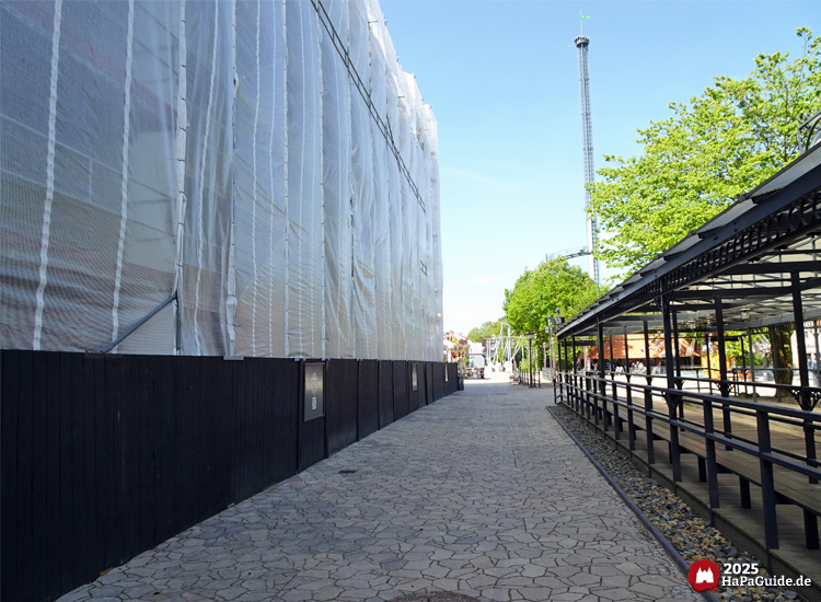 Großprojekt 202X - Korridor zwischen dem Palacio de Braga und dem Hauptbahnhof Hansa-Park Express