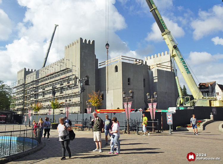 Großprojekt 202X - Gesamtansicht Palacio de Braga im Bau