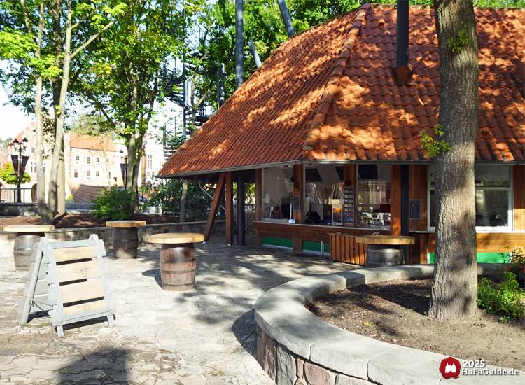 Hansa-Garten - Kiosk am Hanse-Flieger