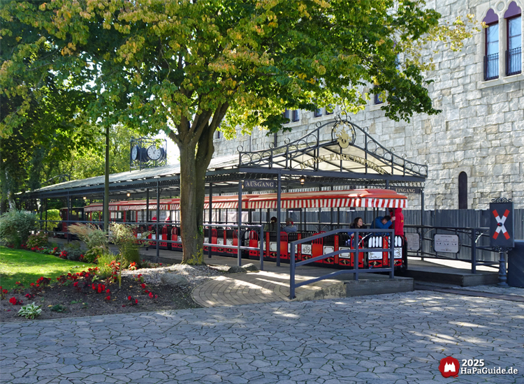 Hansa-Garten - Der Hansa-Park Express in seinem Hauptbahnhof