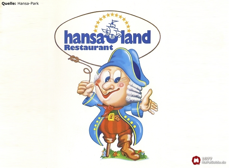 Der Hansemann als Maskottchen des Hansalandes mit Piratenjacke und Holzbein