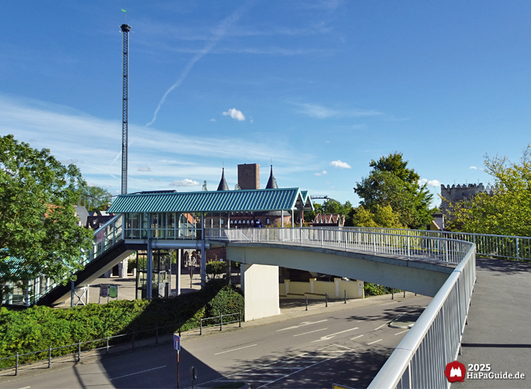 Hanse in Europa - Zugangsbrücke zum Hansa-Park