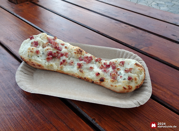 Herbstzauber am Meer - Herbstglück Baguette mit Schinkenwürfeln