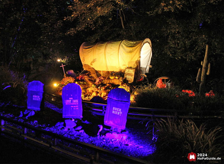 Herbstzauber am Meer - Planwagen und Friedhof der Pony Post