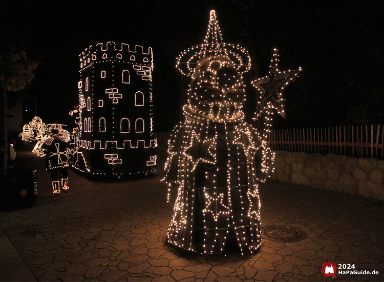 Herbstzauber am Meer - Lichterparade Zauberer Winnie und Kärnan Turm