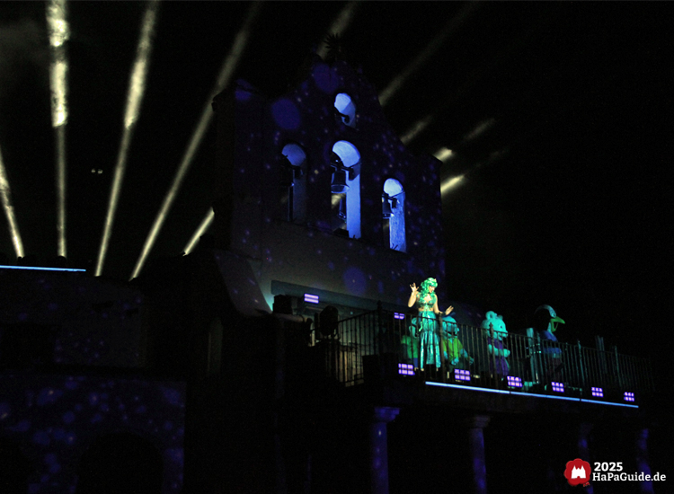 Herbstzauber am Meer - Meerjungfrau Adrienne während der Abendshow