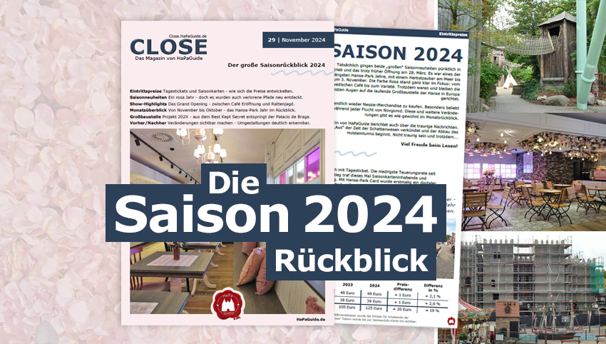 Der große Saisonrückblick 2024 in CLOSE - dem Magazin von HaPaGuide