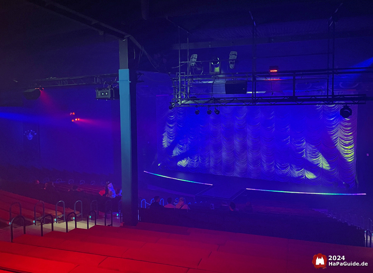 Laser- und Special-Effekt-Show - Beleuchtete Arena del Mar