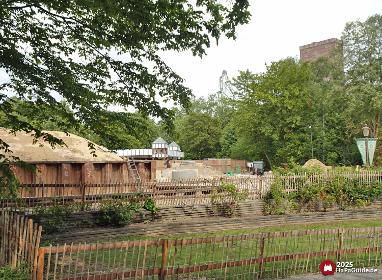 Neuheiten 2026 - Baustelle aus Richtung Hansa-Garten