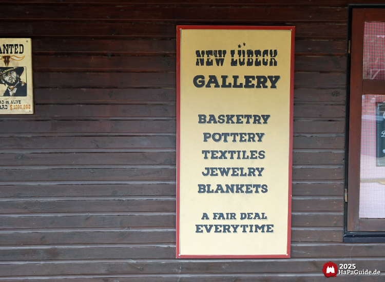 New Lübeck - Schild New Lübeck Pottery