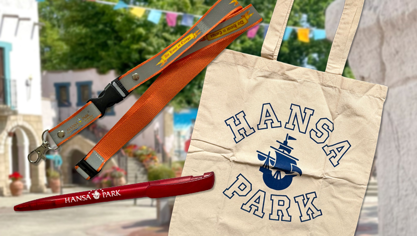 Gewinne einen Hansa-Park Stoffbeutel, ein Schlüsselband und einen Kugelschreiber beim HaPaGuide Sommergewinnspiel