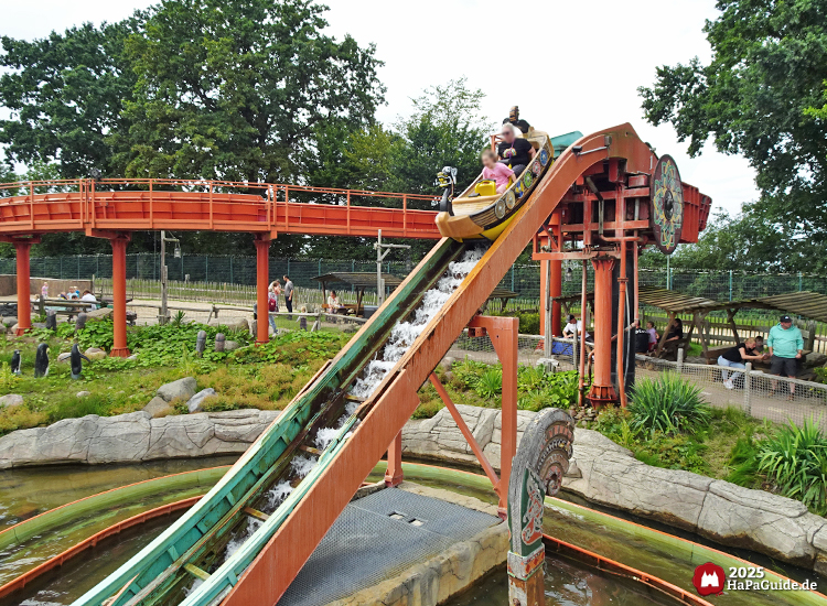 Sturmfahrt der Drachenboote - Abfahrt