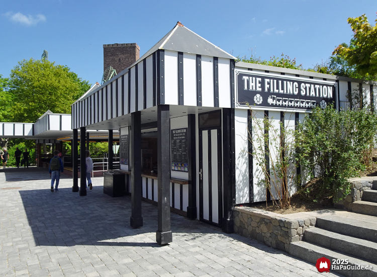 The Filling Station - Seitenansicht Ausgabebereich
