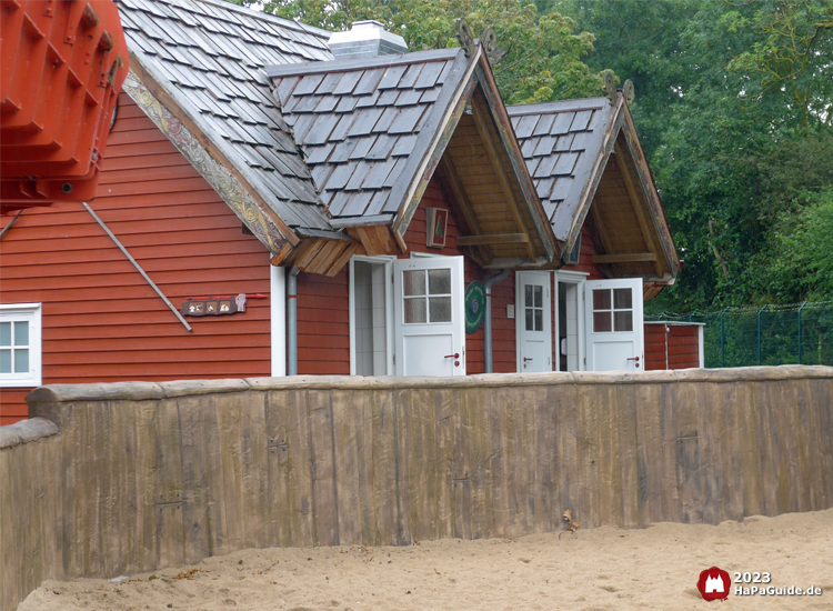 Wikingerland - Toiletten Kiosk im Wikingerland