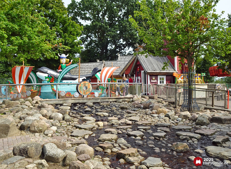 Wikingerland - Bach vor der Wikinger-Bootsfahrt