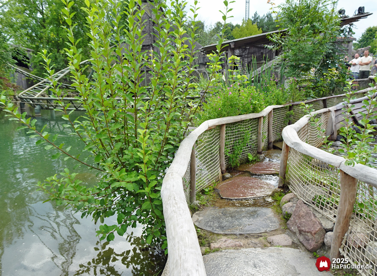 Wikingerland - Überfluteter Steinweg